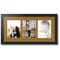 ArtToFrames Collage Photo Picture Frame with 3 - 6x8 inch Openings, Framed in Black with Over 62 Mat Color Options and Plexi Glass (CSM-3926-782)